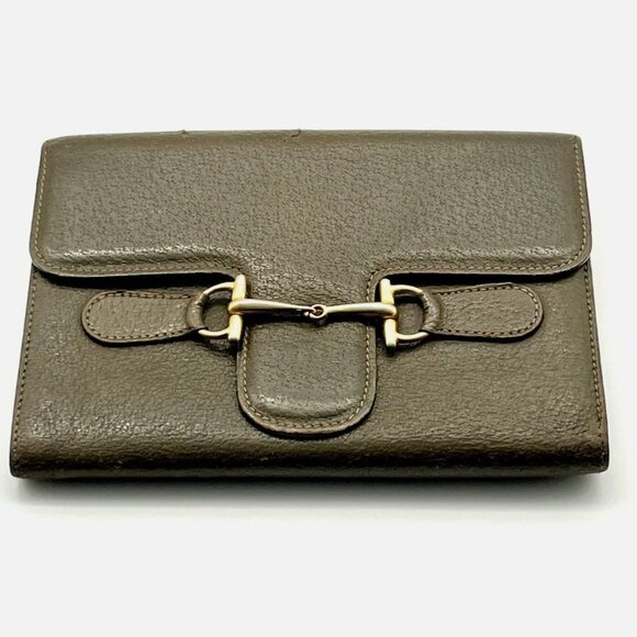 Gucci Handbags - GUCCI Old Gucci Vintage Trifold Wallet Compact Mini Women's 1980's 80'S